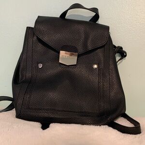 Steve madden Faux Pebble Leather Mini Backpack